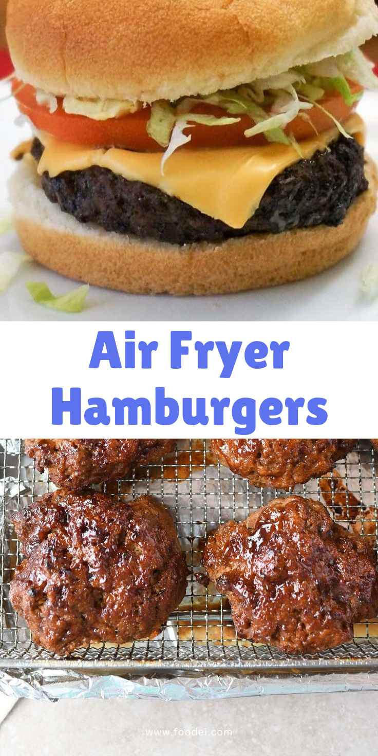 Easy Air Fryer Hamburger