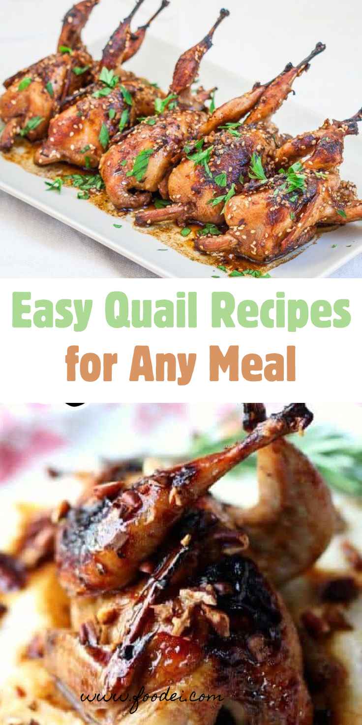 Easy Quail Recipes for Any Meal