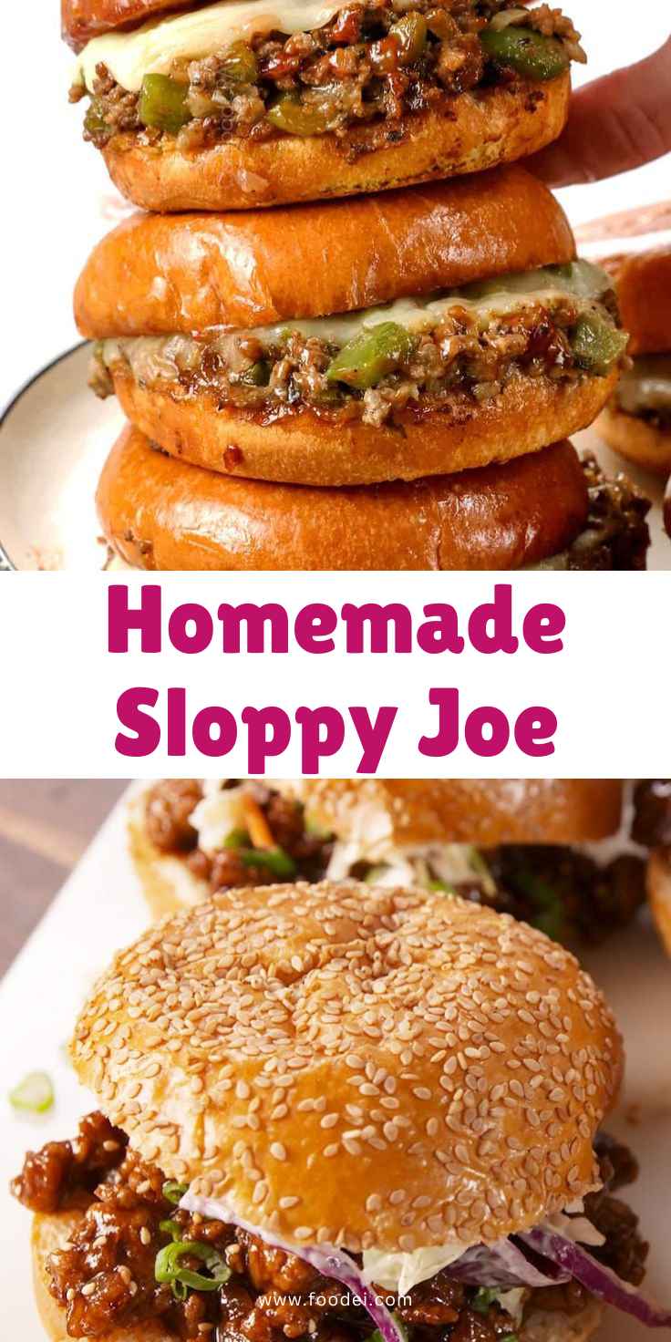 Homemade Sloppy Joe