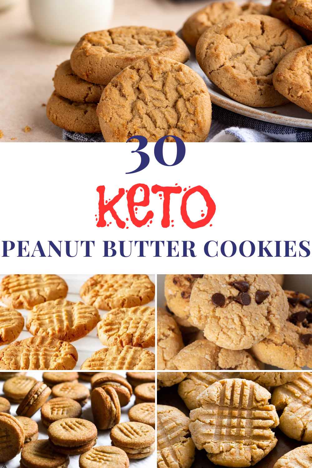 Keto Peanut Butter Cookies