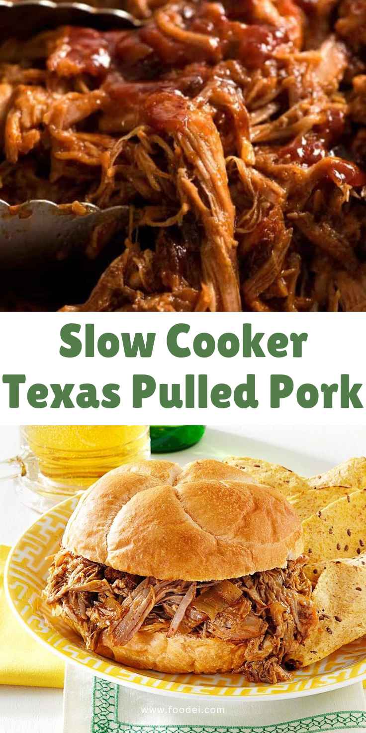 Slow Cooker Texas Pulled Pork