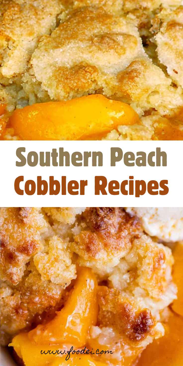 Southern Peach Cobbler Recipes