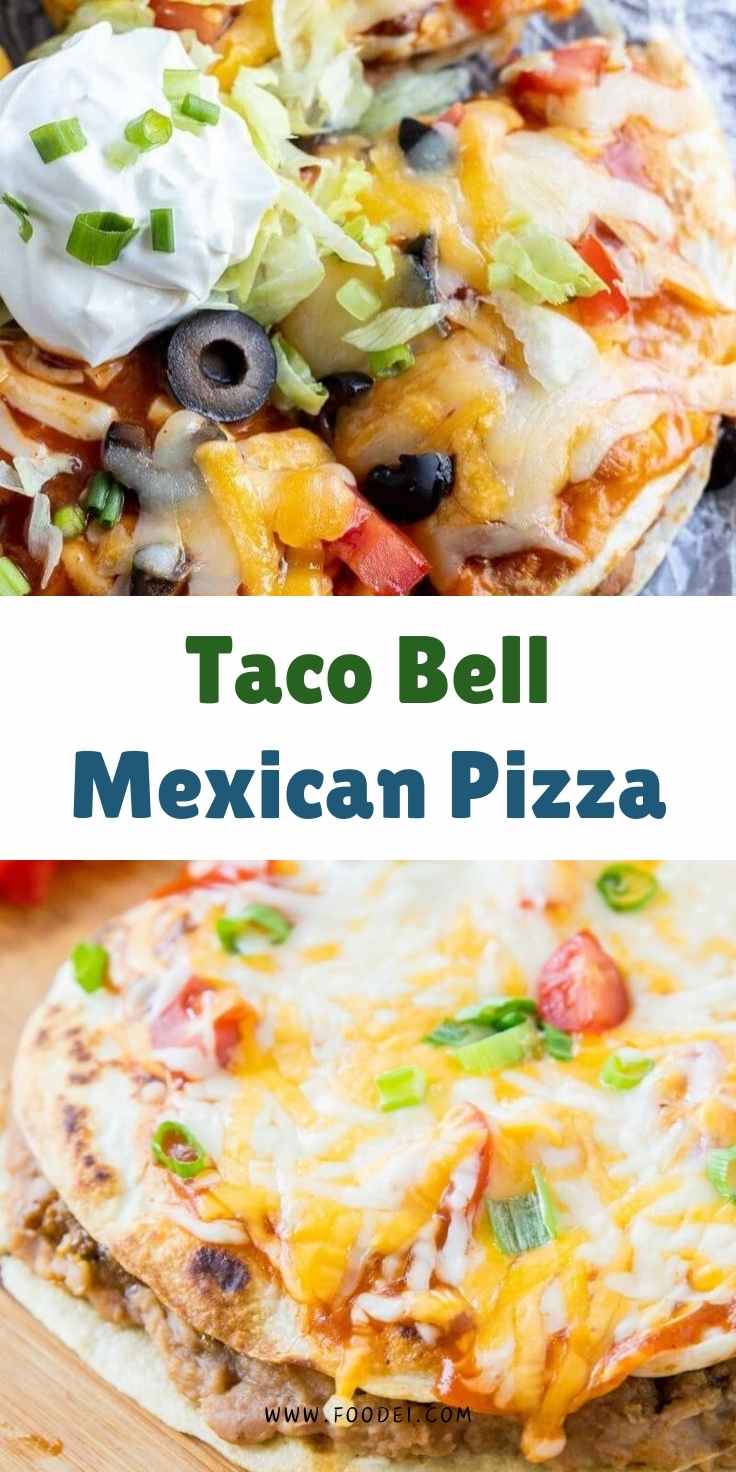 Taco Bell Mexican Pizza