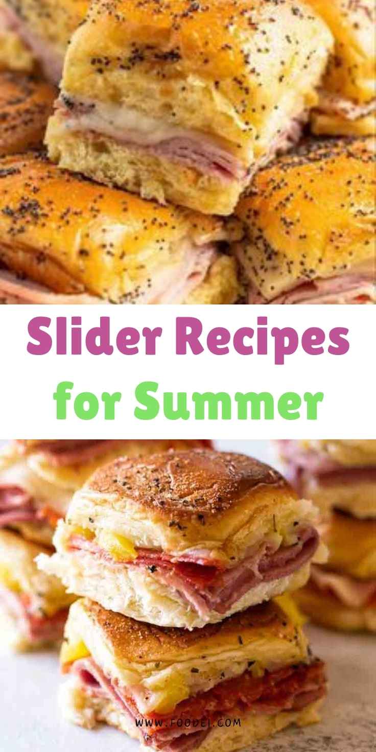 Create the Best Slider Recipes for Summer