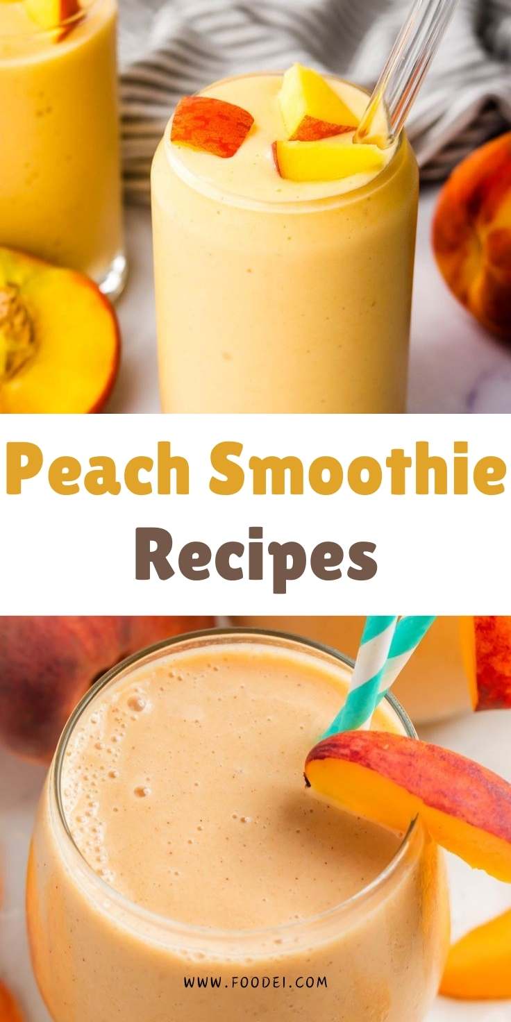 Peach Smoothie Recipes