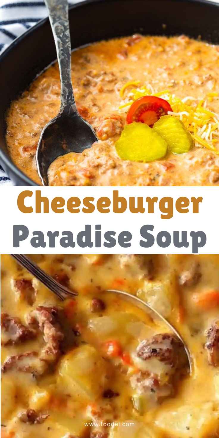 Cheeseburger Paradise Soup