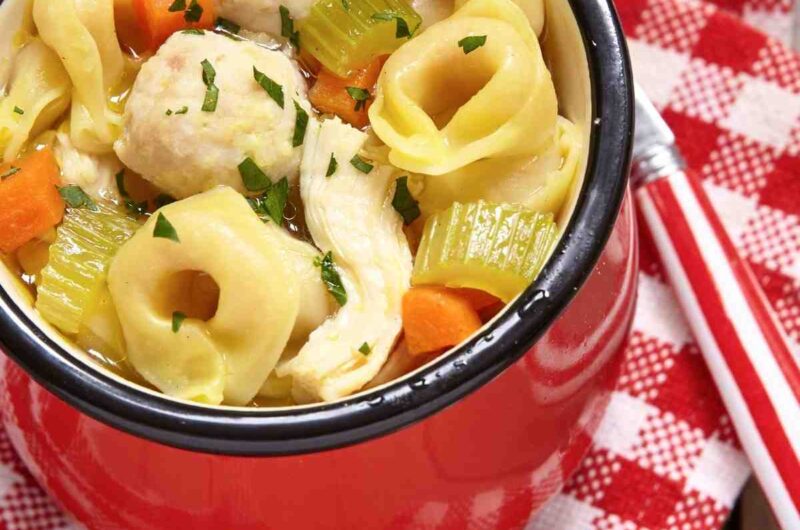 Meatball Tortellini Soup Recipes - Delicious Italian Soup