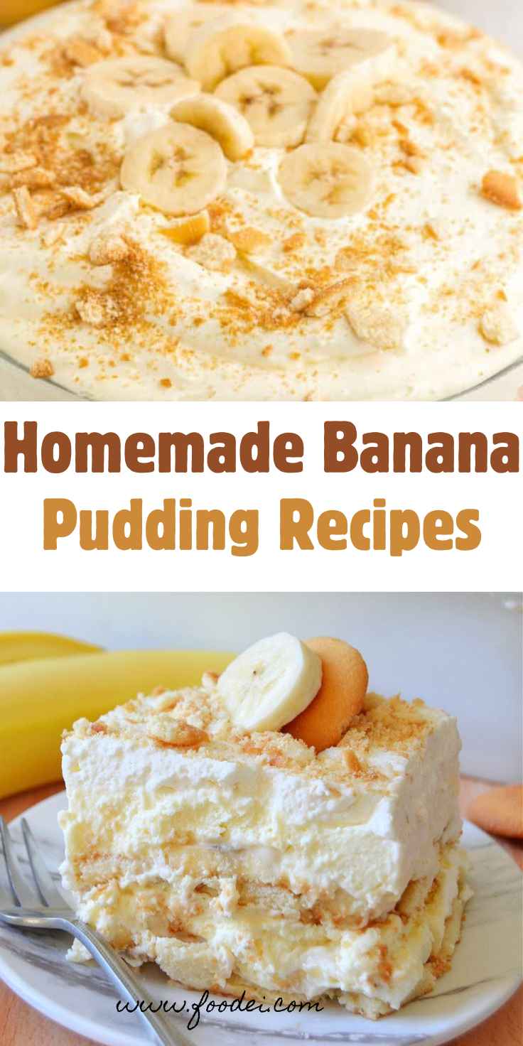 Homemade Banana Pudding Recipes