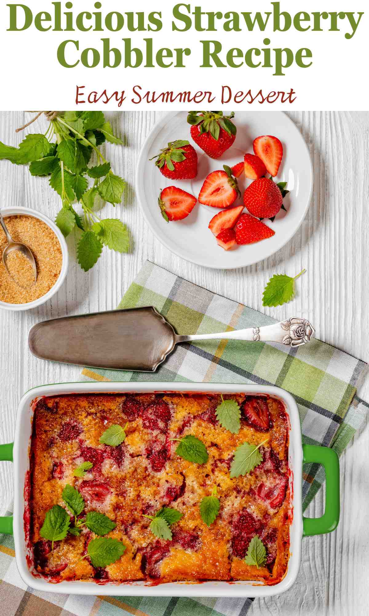 Delicious Strawberry Cobbler Recipe