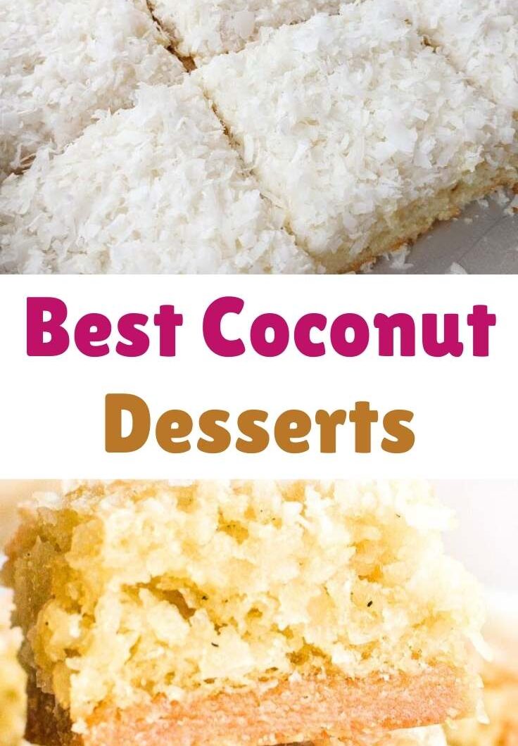 Best Coconut Desserts