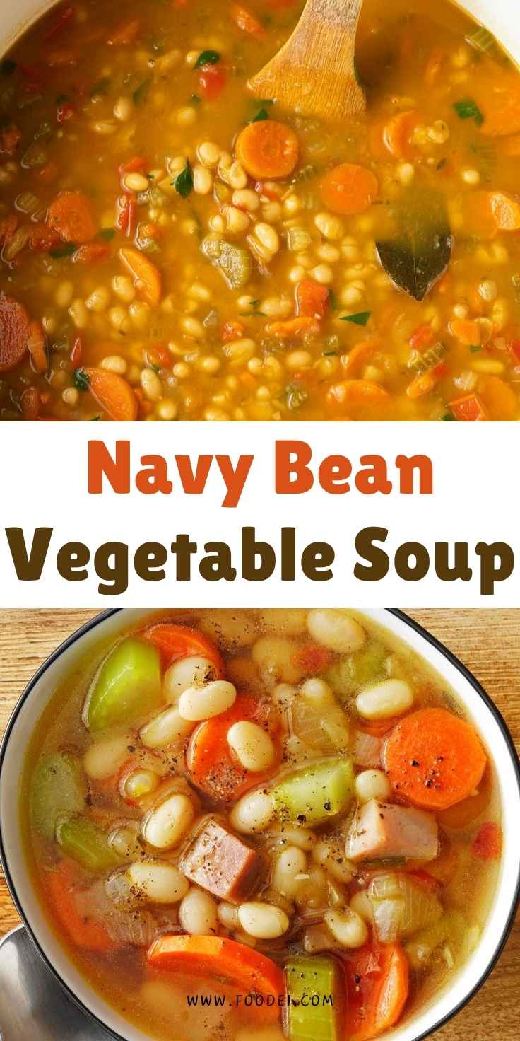 Navy Bean Vegetable Soup