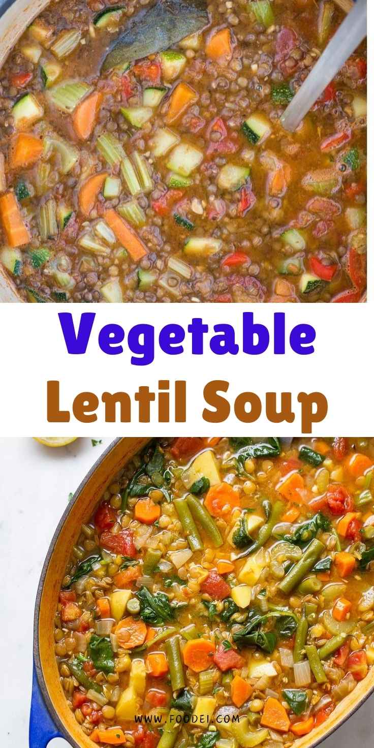 Vegetable Lentil Soup Recipe