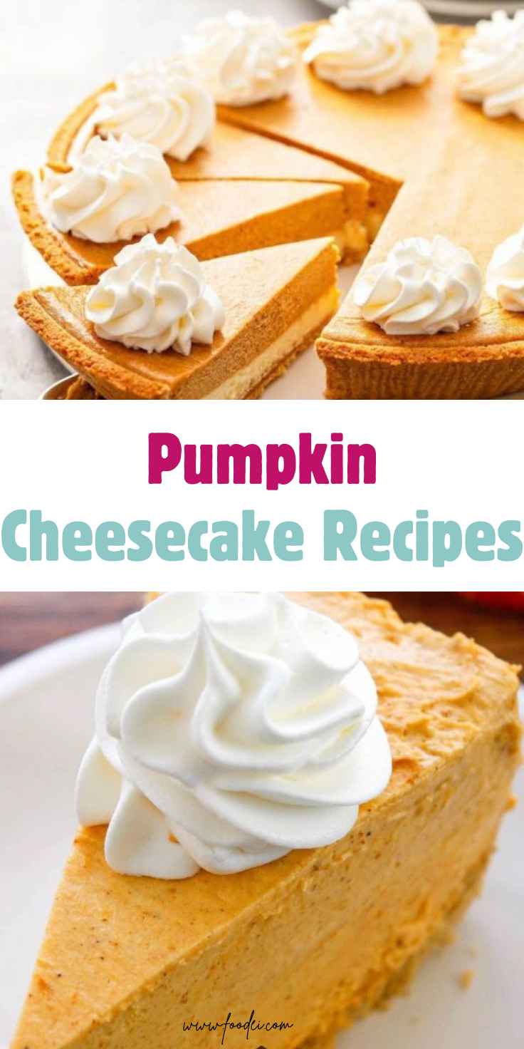 Pumpkin Cheesecake Recipes