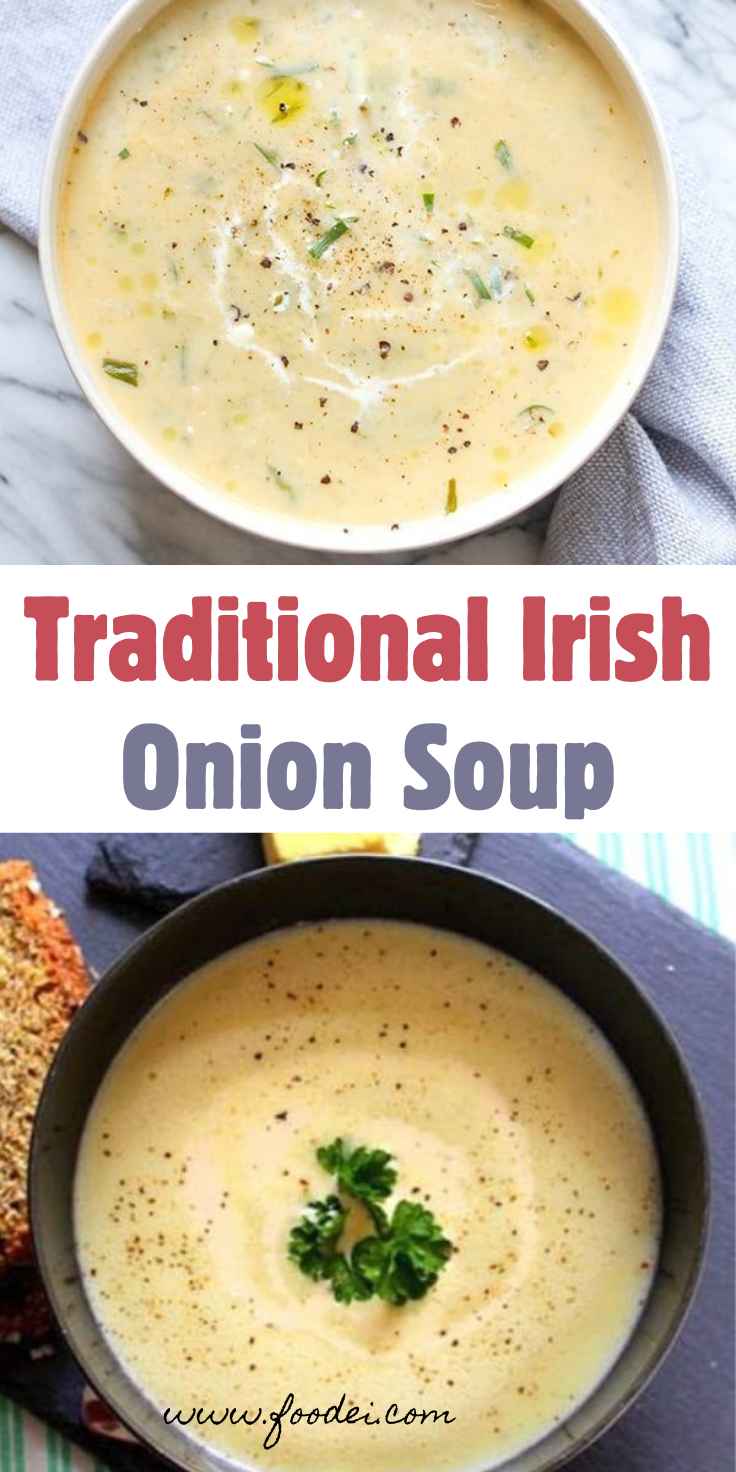 Traditional Irish Onion Soup